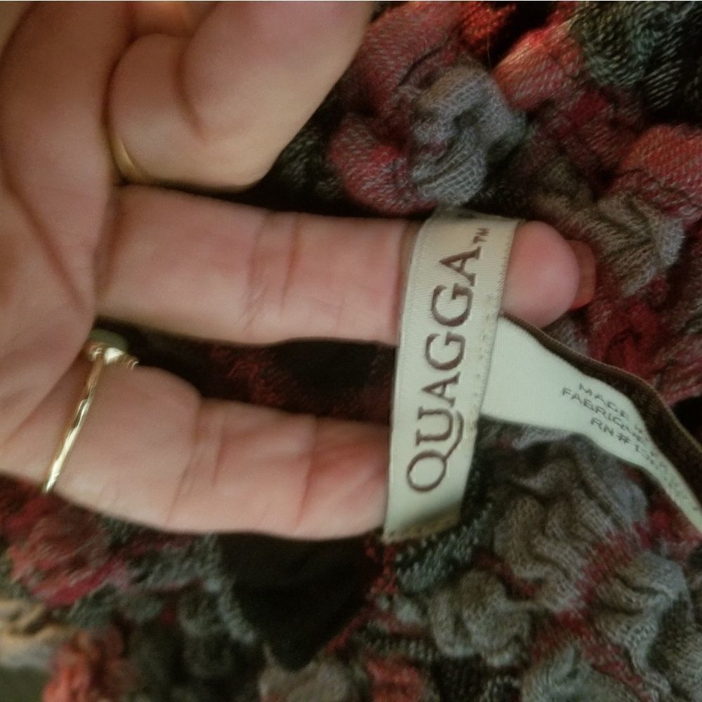 Multi Color endless Scarf  - Picture 3 of 3
